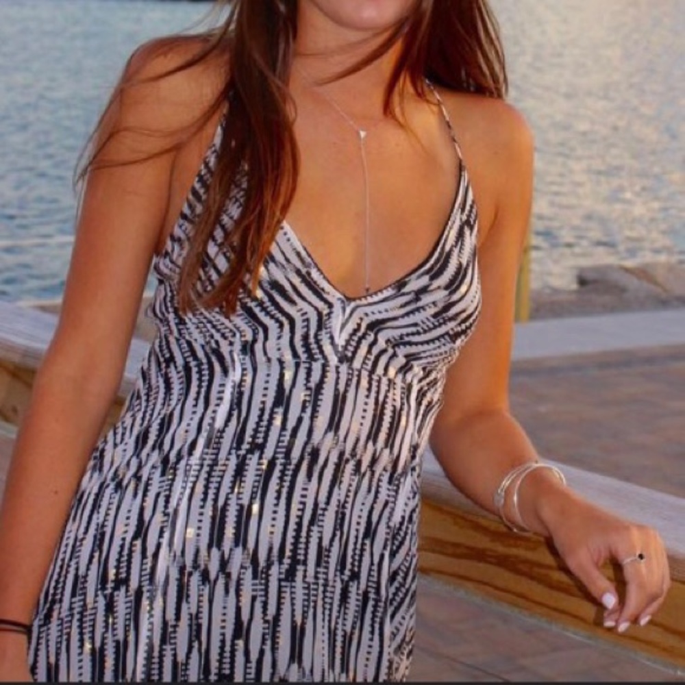 Multi Pattern Maxi Sundress - Picture 3 of 7
